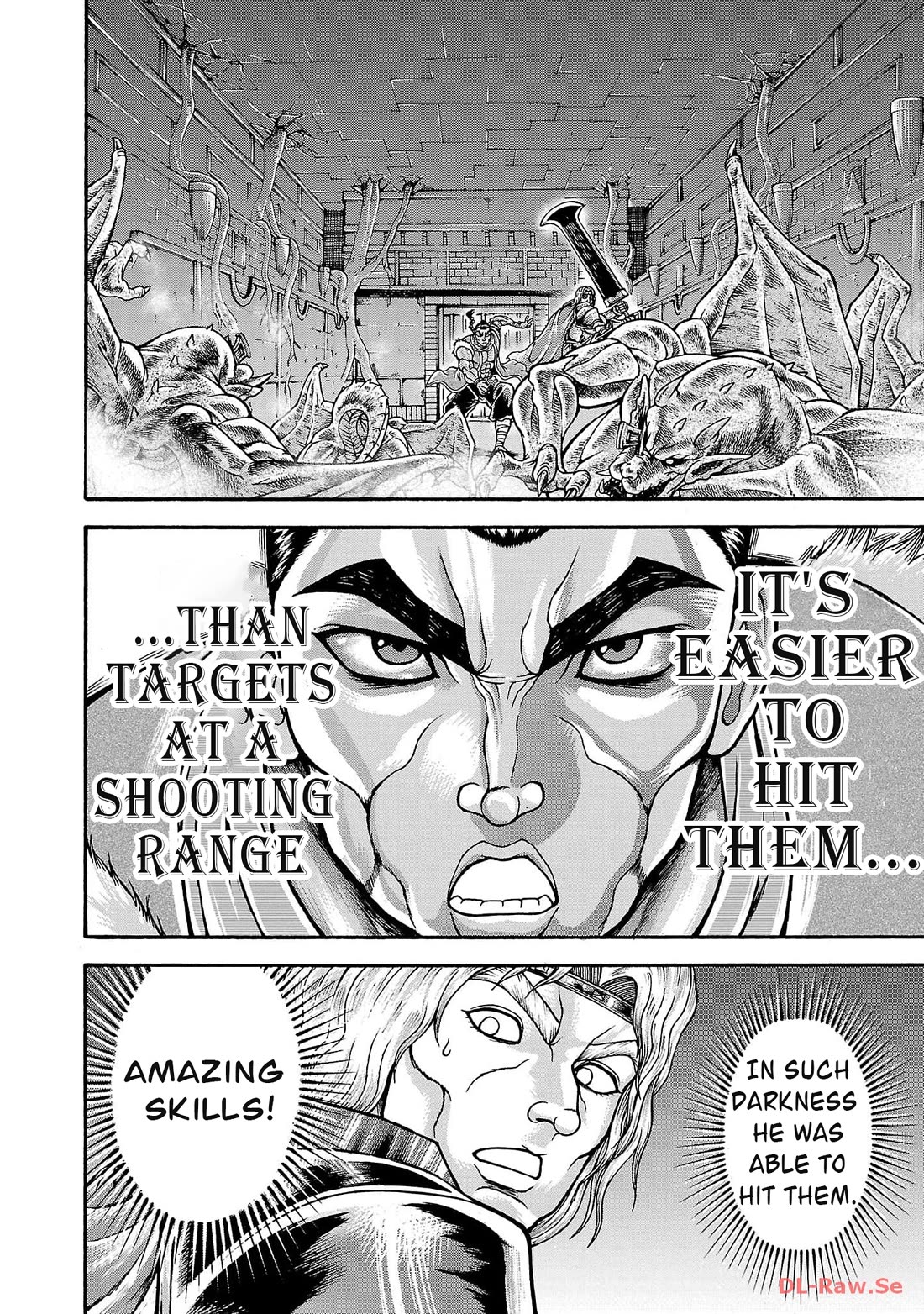 Baki Side Story - Retsu Kaioh Doesn't Mind Even if it's in another World Chapter 44 page 4 - Chapter 44: Breakthrough!