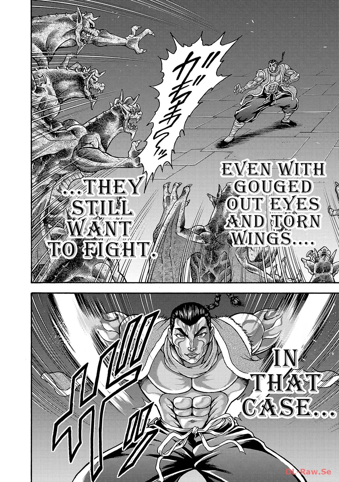 Baki Side Story - Retsu Kaioh Doesn't Mind Even if it's in another World Chapter 44 page 6 - Chapter 44: Breakthrough!