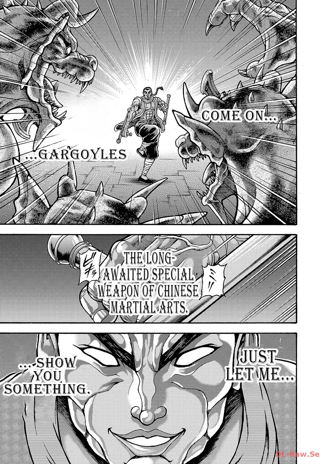 Baki Side Story - Retsu Kaioh Doesn't Mind Even if it's in another World Chapter 44 page 9 - Chapter 44: Breakthrough!