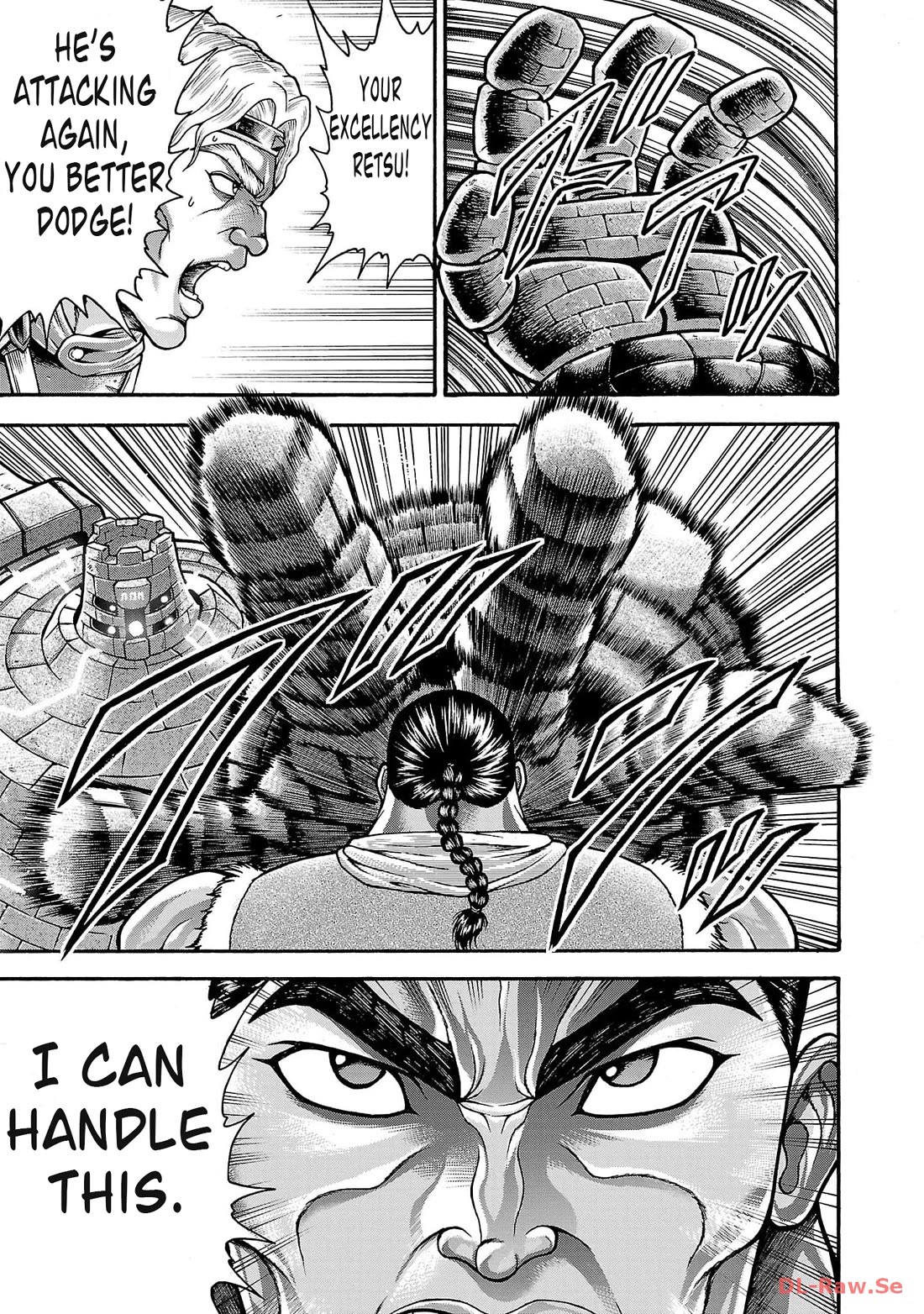 Baki Side Story - Retsu Kaioh Doesn't Mind Even if it's in another World Chapter 45 page 14 - Chapter 45: Imprudence