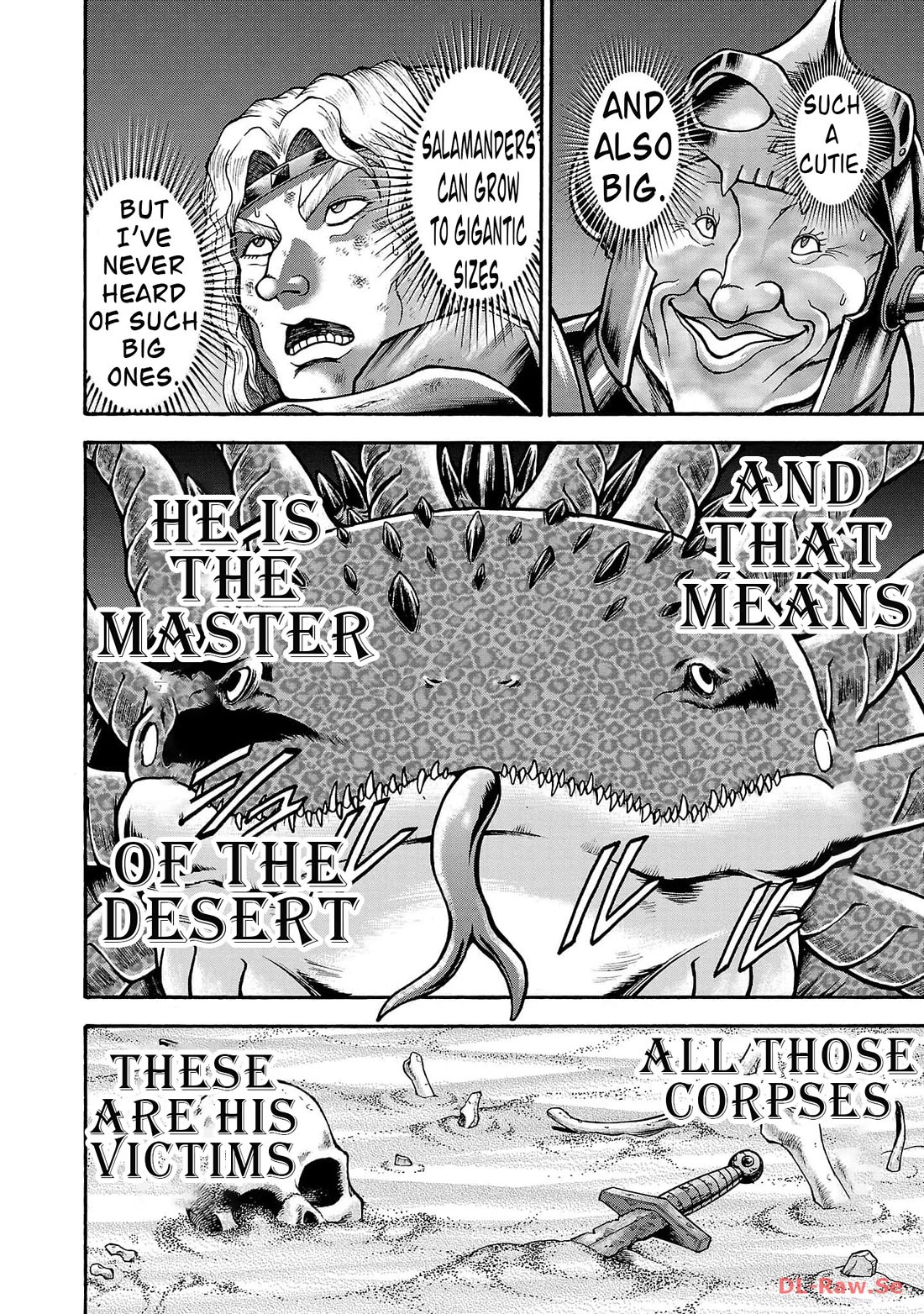 Baki Side Story - Retsu Kaioh Doesn't Mind Even if it's in another World Chapter 46 page 12 - Chapter 46: Tunnel