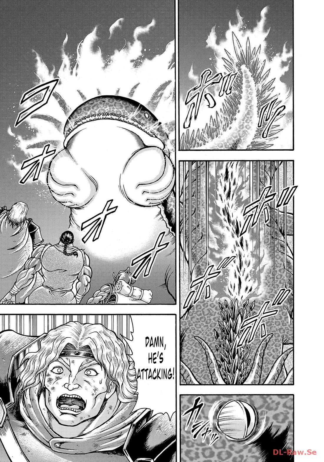 Baki Side Story - Retsu Kaioh Doesn't Mind Even if it's in another World Chapter 46 page 13 - Chapter 46: Tunnel