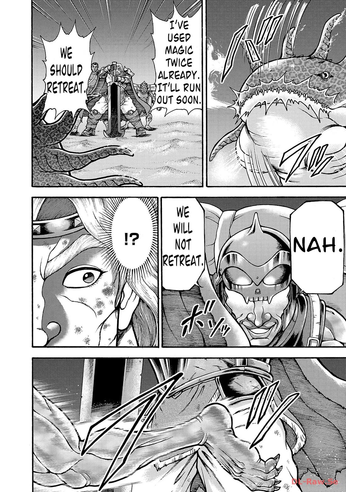 Baki Side Story - Retsu Kaioh Doesn't Mind Even if it's in another World Chapter 46 page 16 - Chapter 46: Tunnel