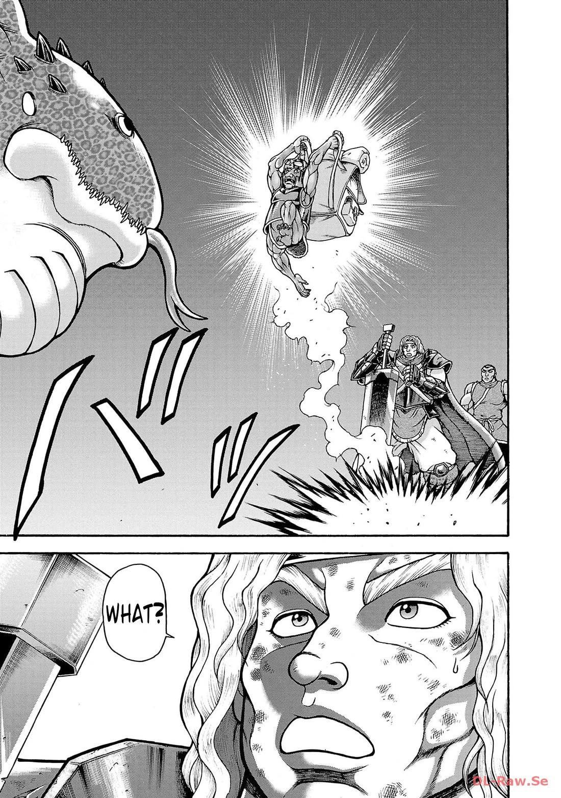 Baki Side Story - Retsu Kaioh Doesn't Mind Even if it's in another World Chapter 46 page 17 - Chapter 46: Tunnel