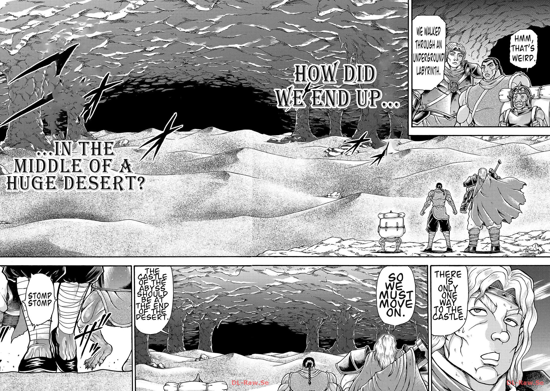 Baki Side Story - Retsu Kaioh Doesn't Mind Even if it's in another World Chapter 46 page 2 - Chapter 46: Tunnel