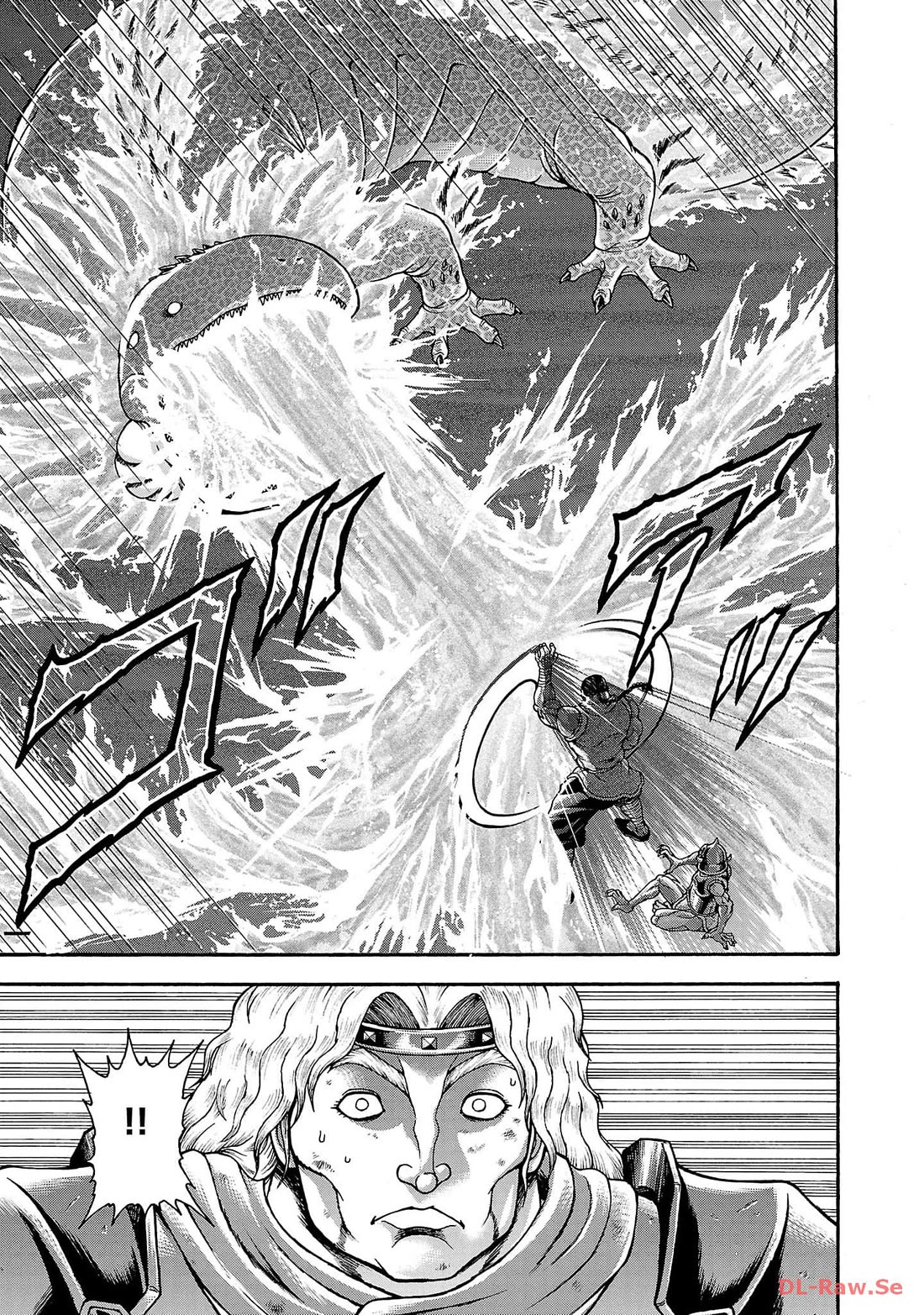 Baki Side Story - Retsu Kaioh Doesn't Mind Even if it's in another World Chapter 47 page 12 - Chapter 47: Salamander