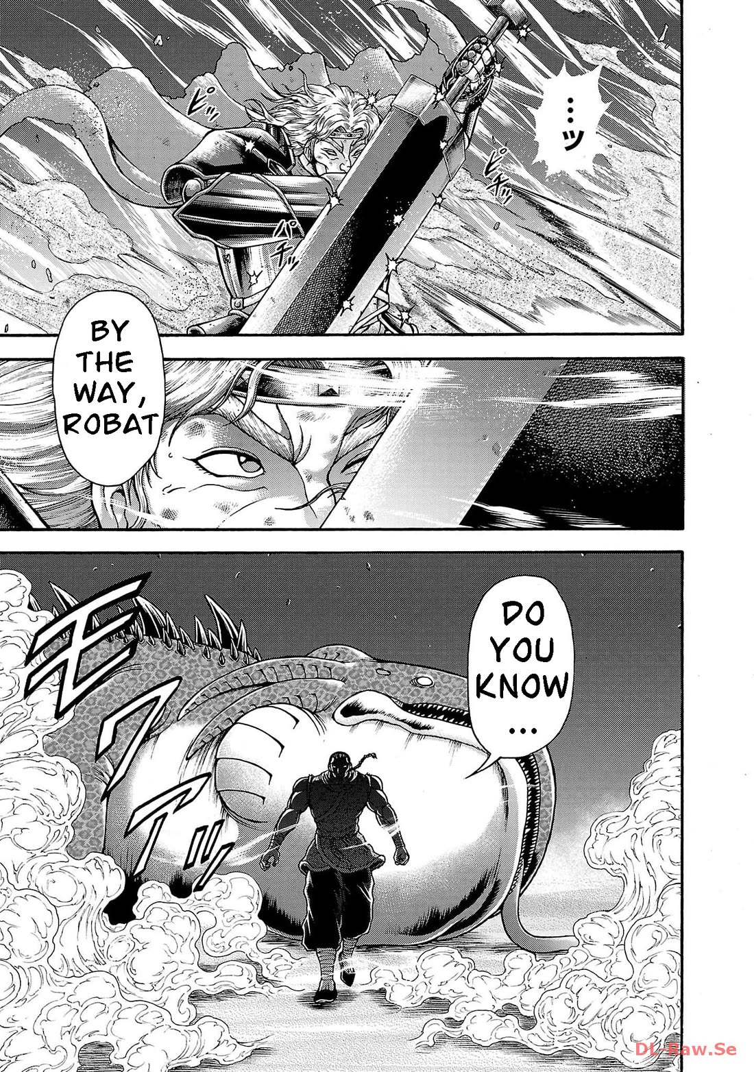 Baki Side Story - Retsu Kaioh Doesn't Mind Even if it's in another World Chapter 47 page 18 - Chapter 47: Salamander