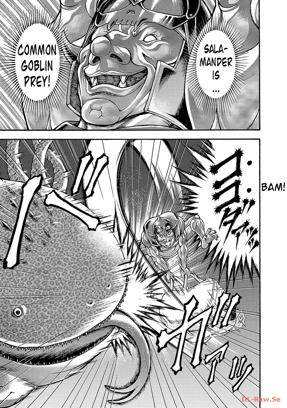 Baki Side Story - Retsu Kaioh Doesn't Mind Even if it's in another World Chapter 47 page 3 - Chapter 47: Salamander