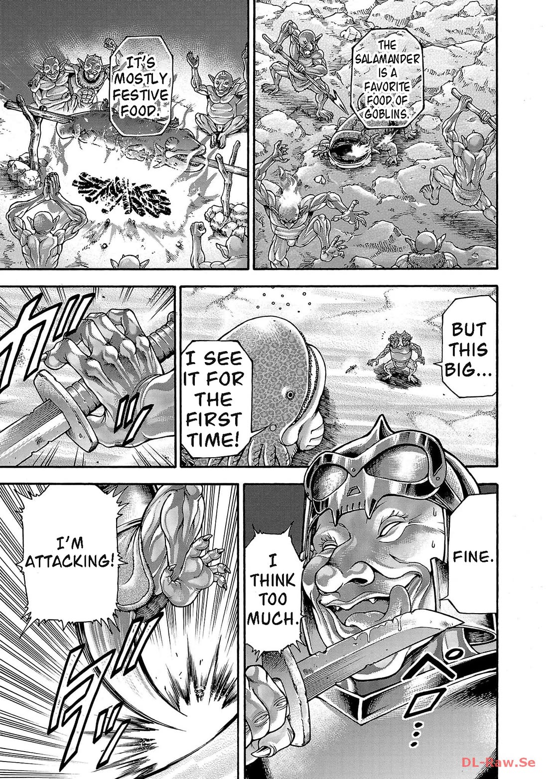 Baki Side Story - Retsu Kaioh Doesn't Mind Even if it's in another World Chapter 47 page 5 - Chapter 47: Salamander