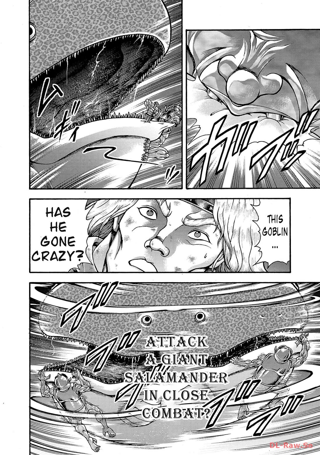 Baki Side Story - Retsu Kaioh Doesn't Mind Even if it's in another World Chapter 47 page 6 - Chapter 47: Salamander