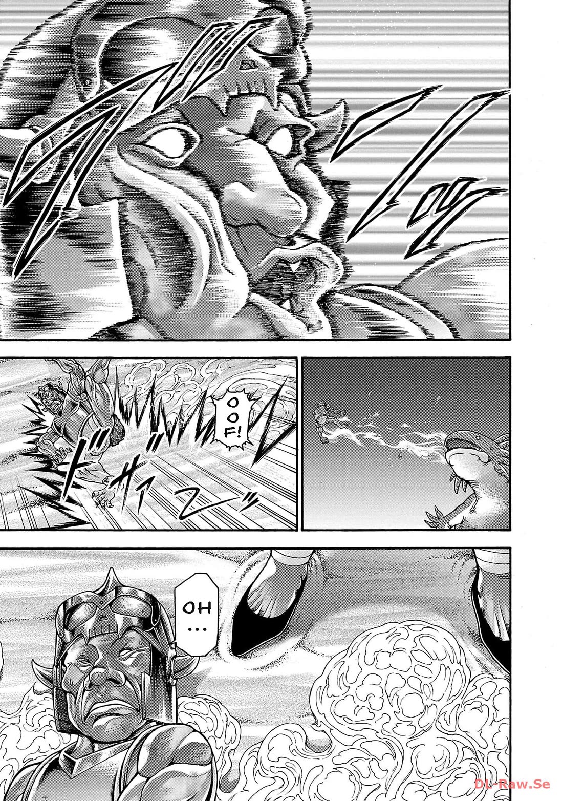 Baki Side Story - Retsu Kaioh Doesn't Mind Even if it's in another World Chapter 47 page 7 - Chapter 47: Salamander