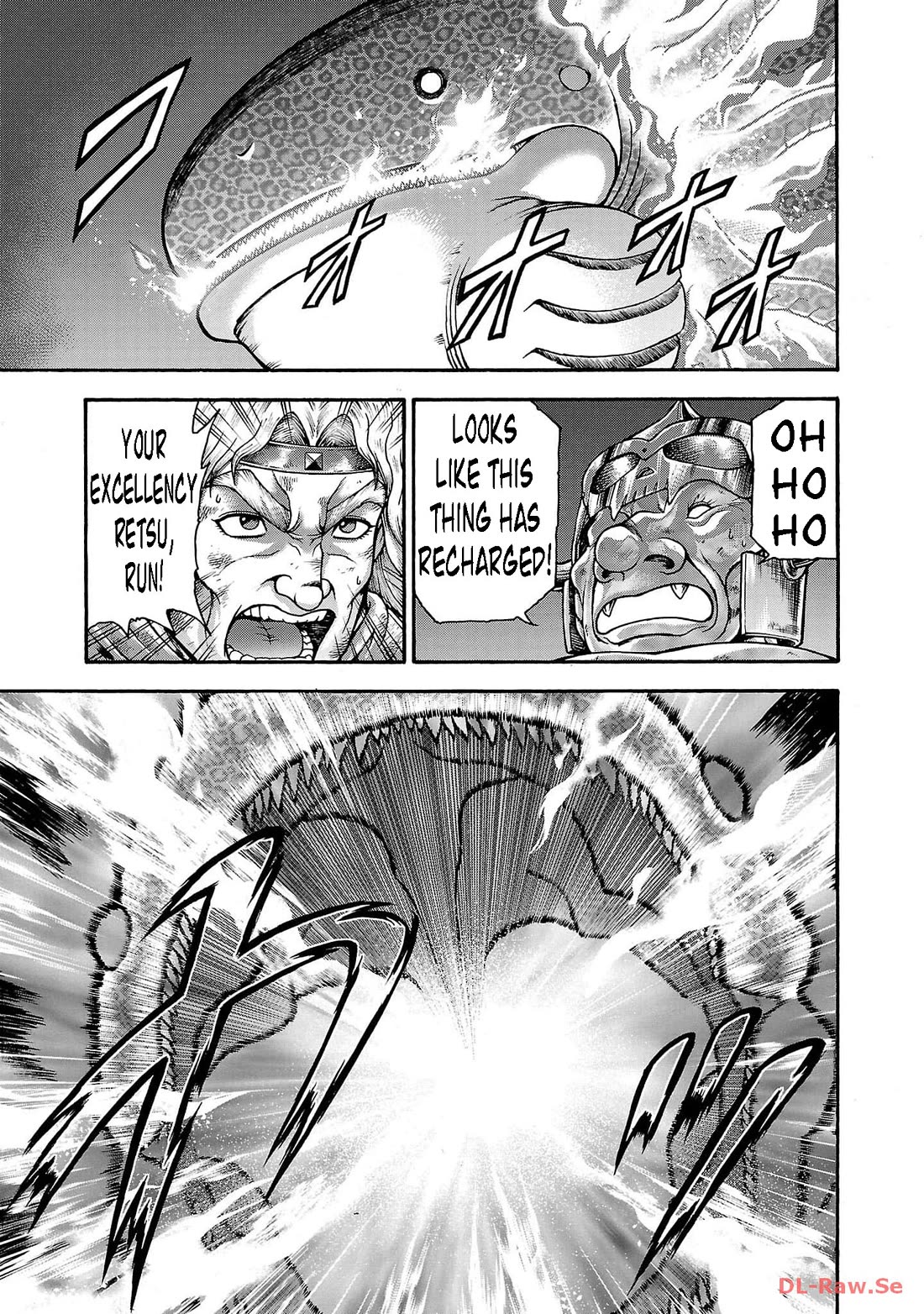 Baki Side Story - Retsu Kaioh Doesn't Mind Even if it's in another World Chapter 47 page 9 - Chapter 47: Salamander
