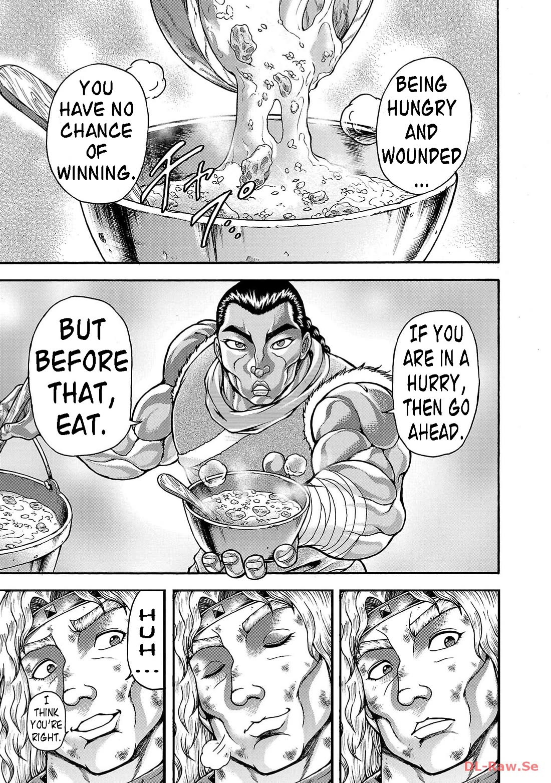 Baki Side Story - Retsu Kaioh Doesn't Mind Even if it's in another World Chapter 48 page 11 - Chapter 48: Haste leads to defeat