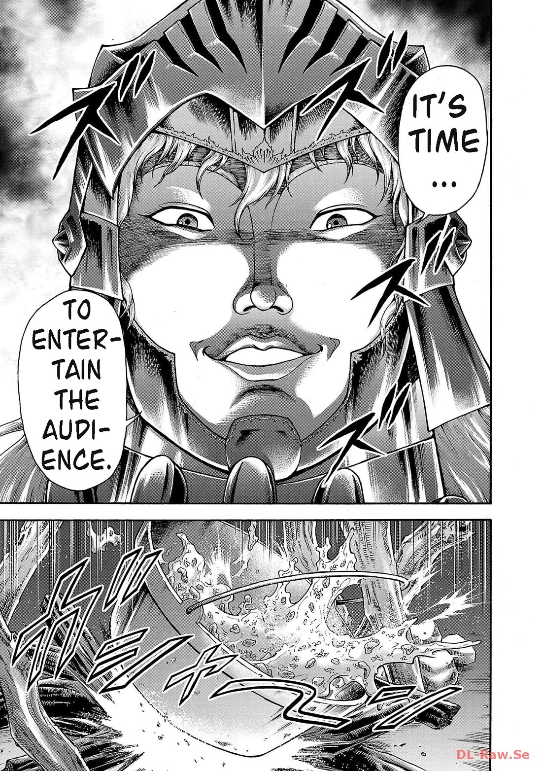 Baki Side Story - Retsu Kaioh Doesn't Mind Even if it's in another World Chapter 48 page 15 - Chapter 48: Haste leads to defeat