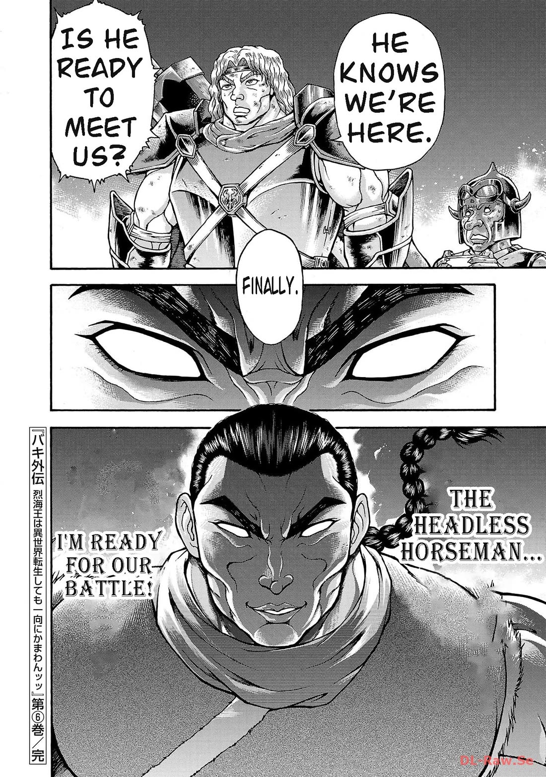 Baki Side Story - Retsu Kaioh Doesn't Mind Even if it's in another World Chapter 48 page 19 - Chapter 48: Haste leads to defeat