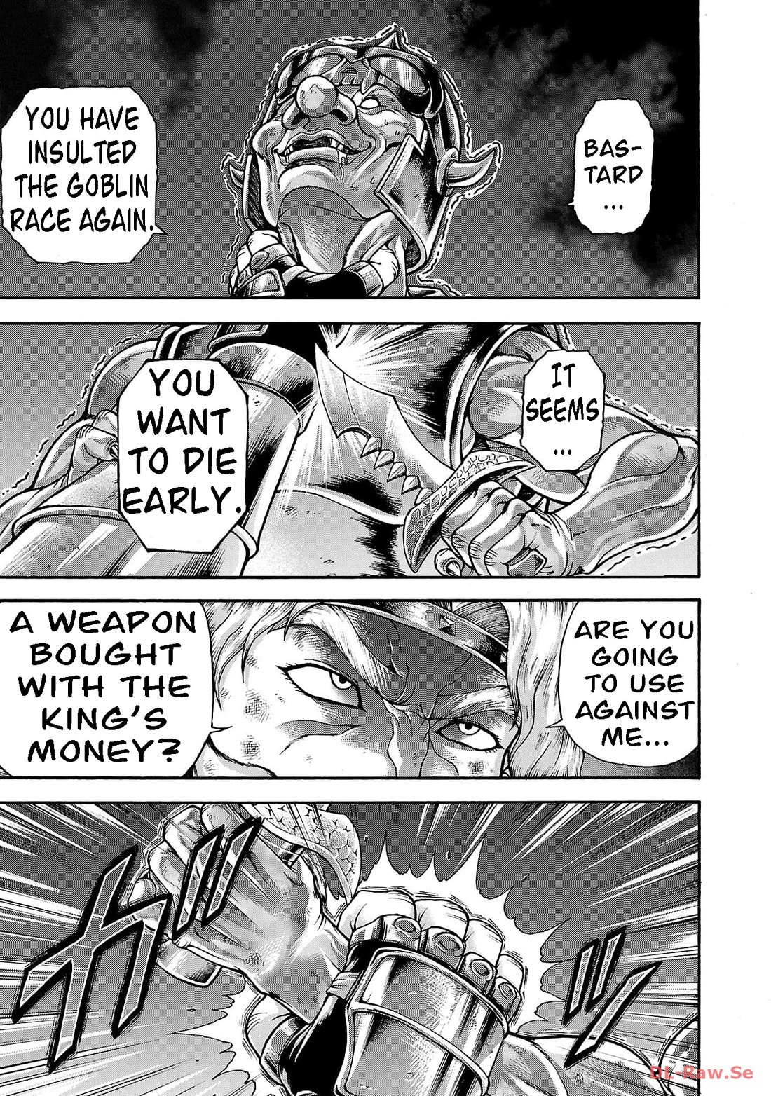 Baki Side Story - Retsu Kaioh Doesn't Mind Even if it's in another World Chapter 48 page 3 - Chapter 48: Haste leads to defeat