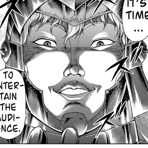 Baki Side Story - Retsu Kaioh Doesn't Mind Even if it's in another World Chapter 48: Haste leads to defeat cover