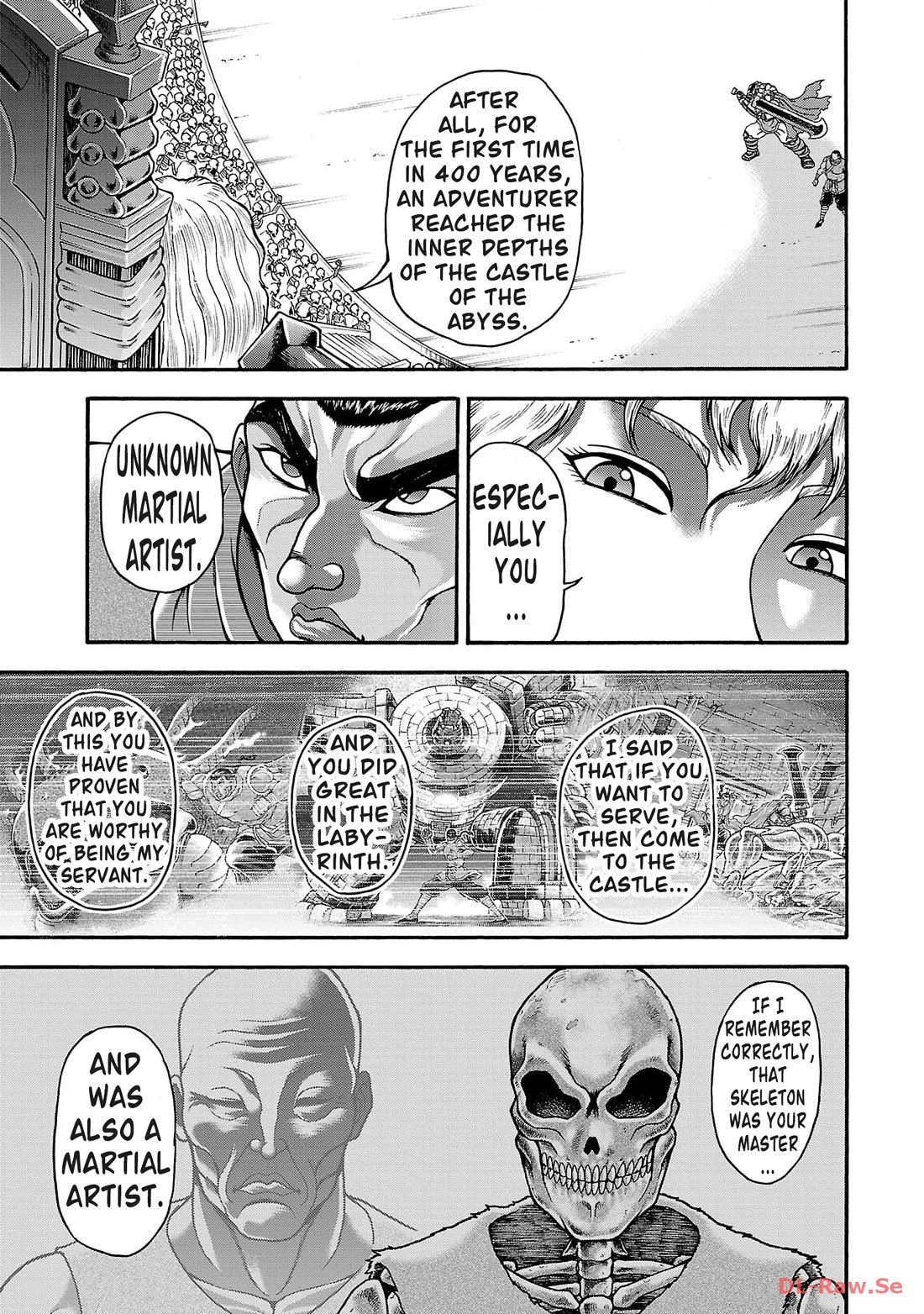 Baki Side Story - Retsu Kaioh Doesn't Mind Even if it's in another World Chapter 49 page 10 - Chapter 49: Stage