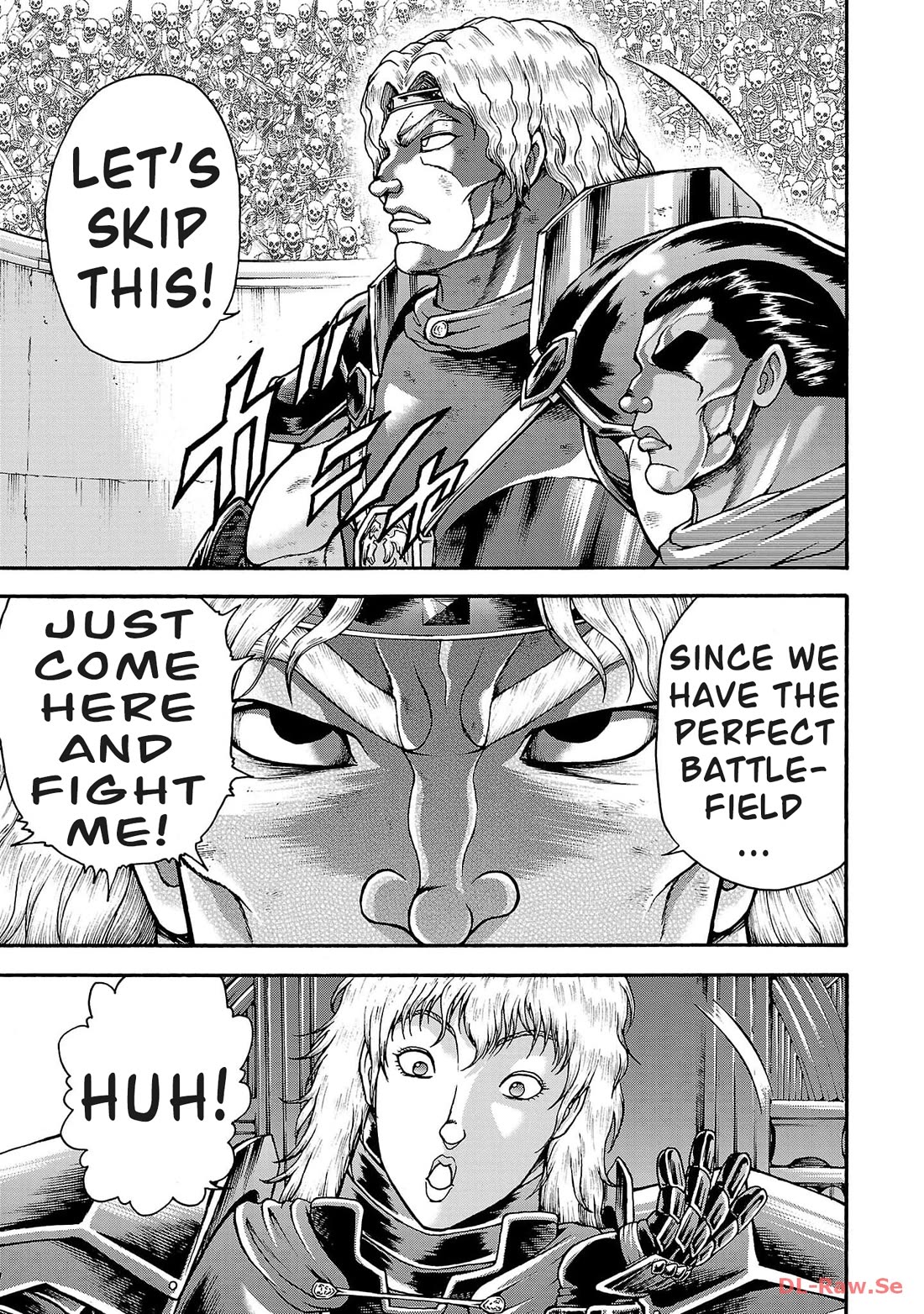Baki Side Story - Retsu Kaioh Doesn't Mind Even if it's in another World Chapter 49 page 12 - Chapter 49: Stage