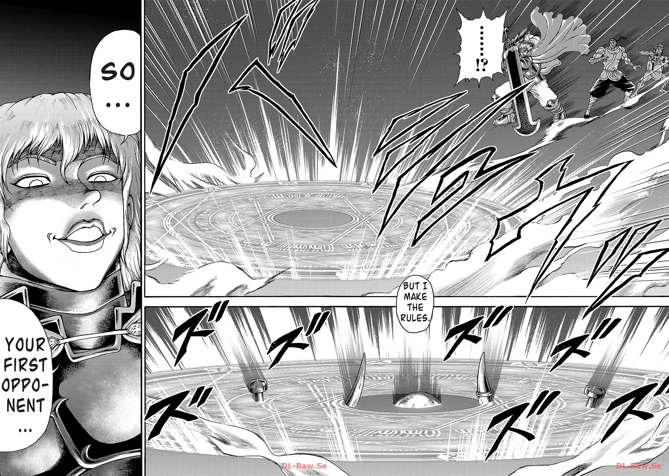 Baki Side Story - Retsu Kaioh Doesn't Mind Even if it's in another World Chapter 49 page 15 - Chapter 49: Stage