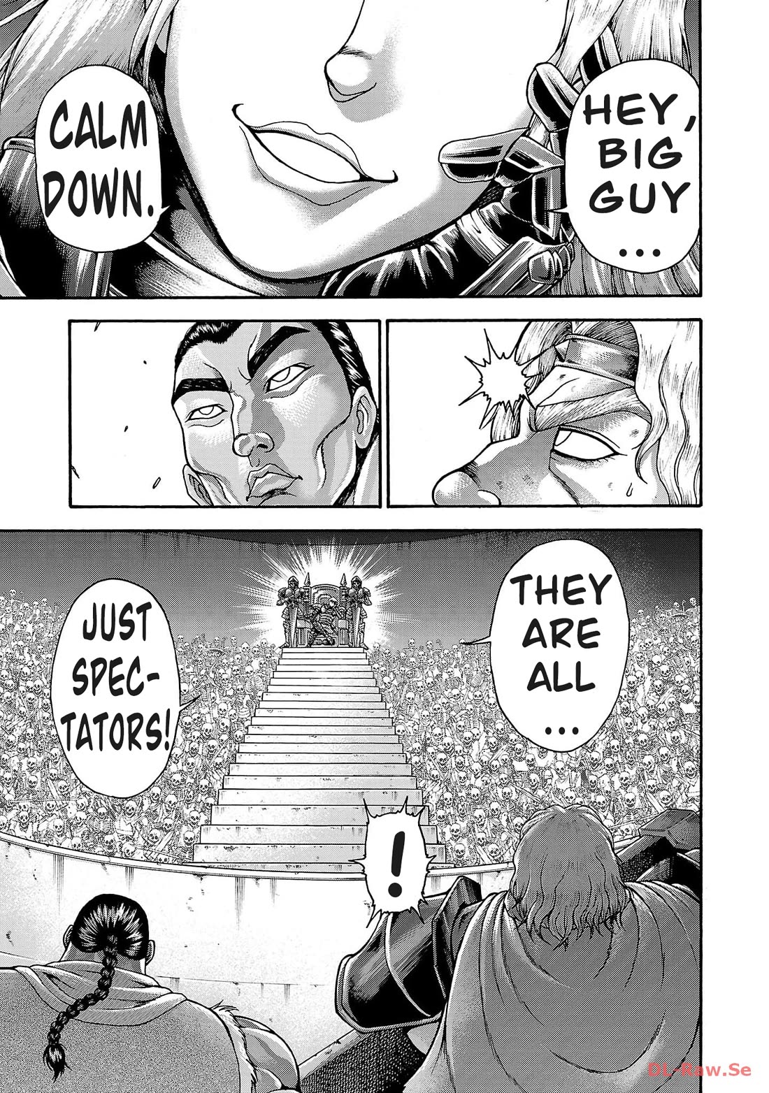 Baki Side Story - Retsu Kaioh Doesn't Mind Even if it's in another World Chapter 49 page 8 - Chapter 49: Stage