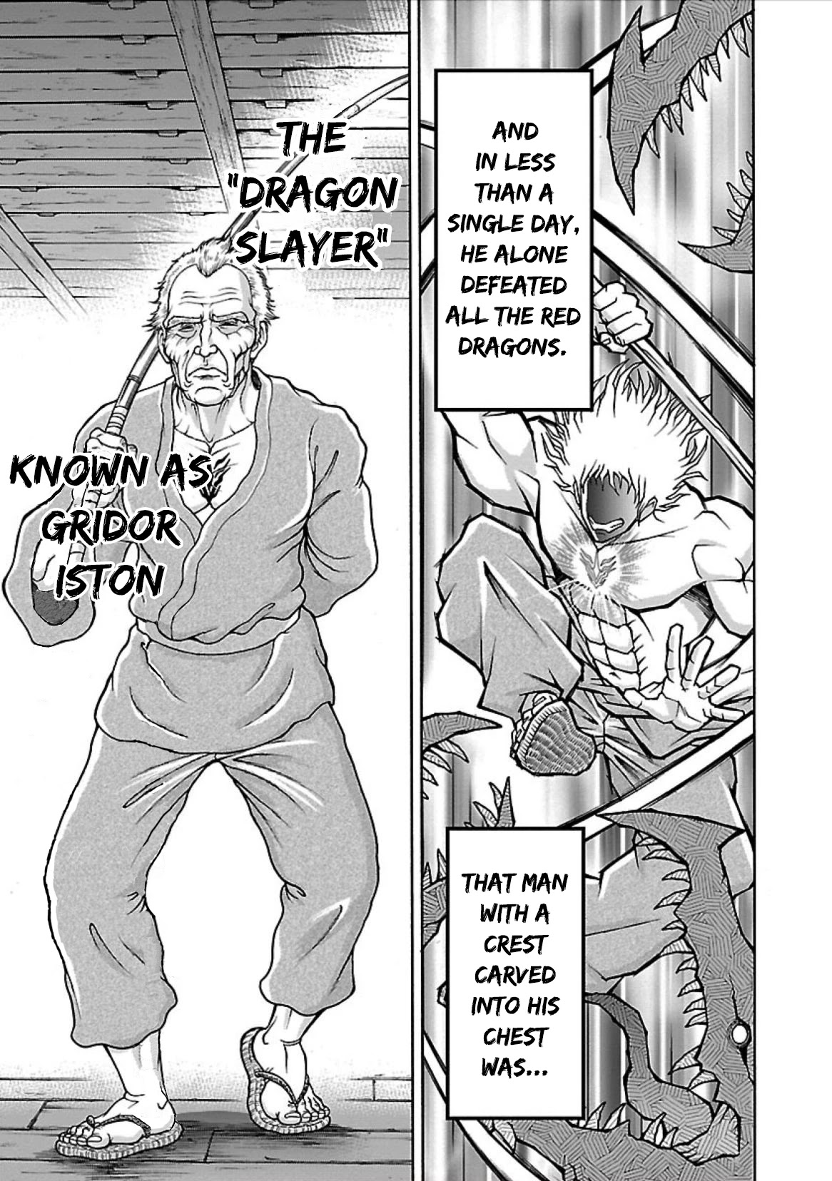 Baki Side Story - Retsu Kaioh Doesn't Mind Even if it's in another World Chapter 5 page 10 - Chapter 5: Gridor Iston