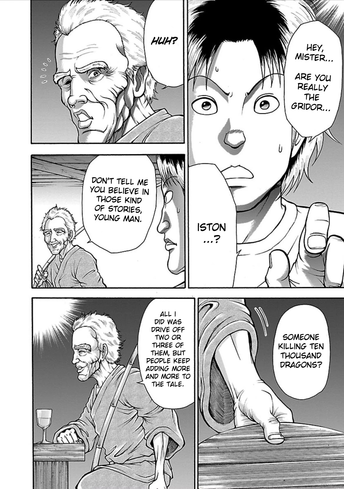 Baki Side Story - Retsu Kaioh Doesn't Mind Even if it's in another World Chapter 5 page 11 - Chapter 5: Gridor Iston