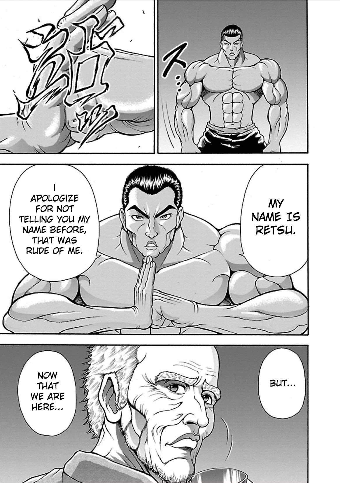 Baki Side Story - Retsu Kaioh Doesn't Mind Even if it's in another World Chapter 5 page 14 - Chapter 5: Gridor Iston