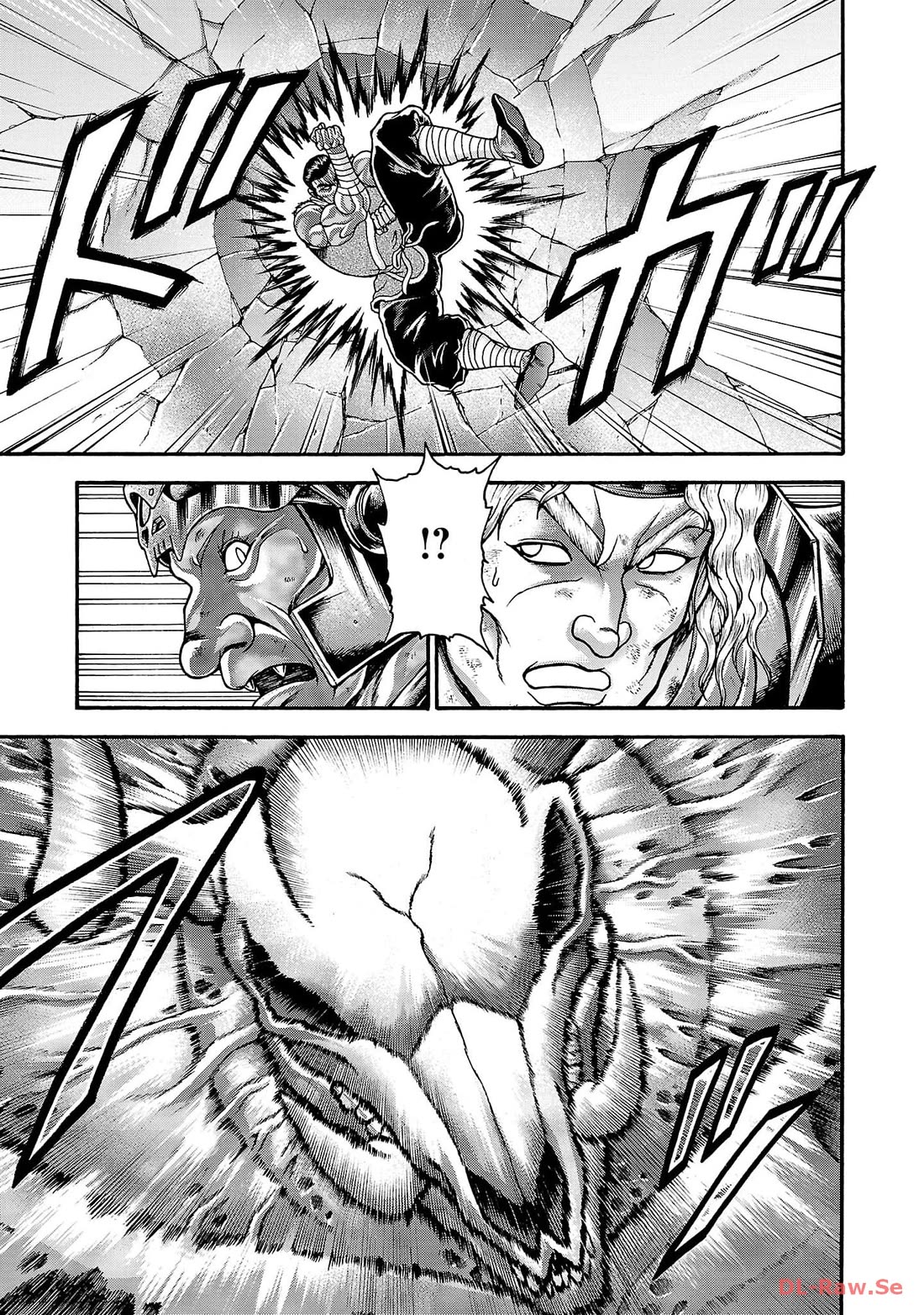Baki Side Story - Retsu Kaioh Doesn't Mind Even if it's in another World Chapter 50 page 11 - Chapter 50: Undead Minotaur