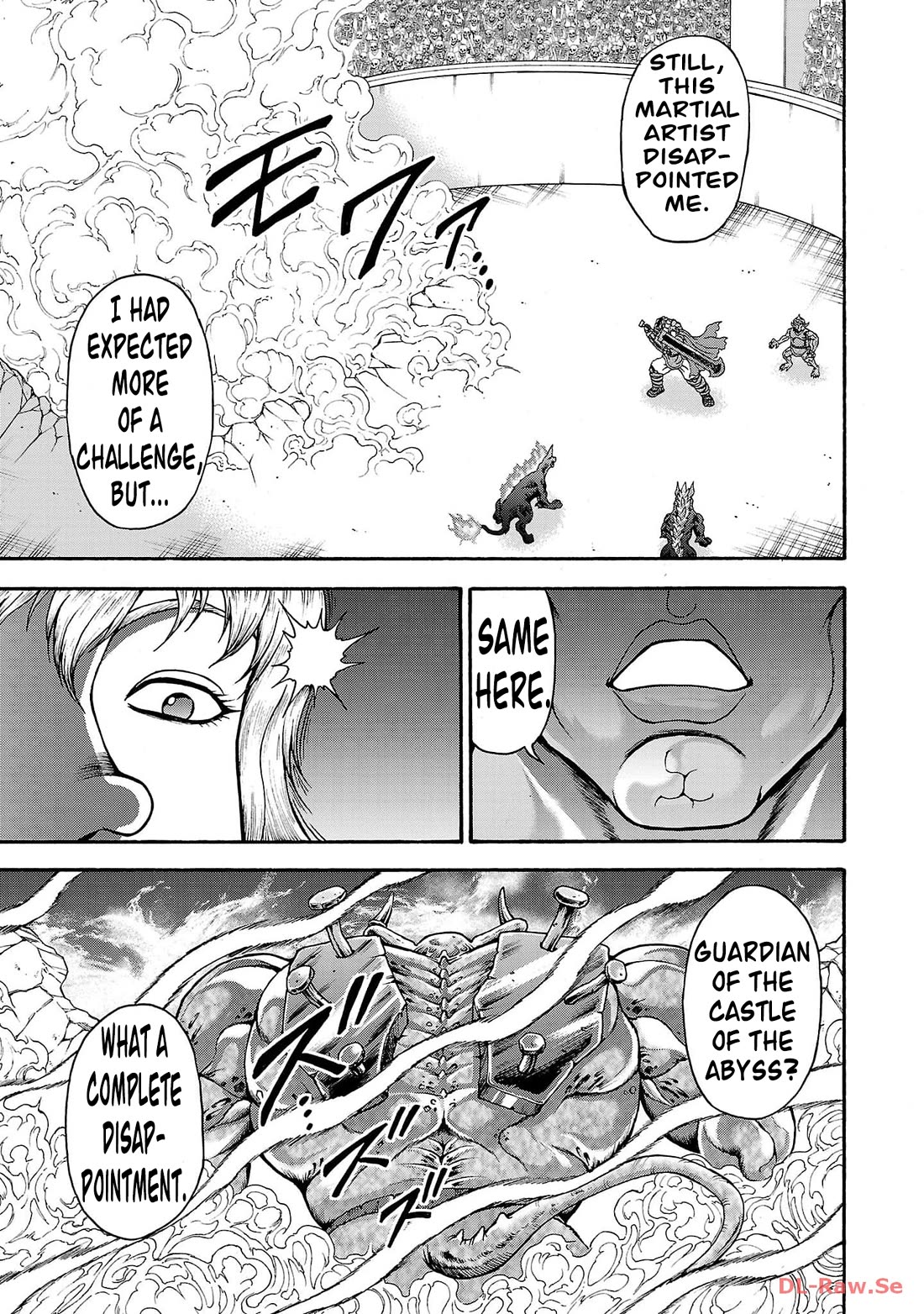 Baki Side Story - Retsu Kaioh Doesn't Mind Even if it's in another World Chapter 50 page 14 - Chapter 50: Undead Minotaur