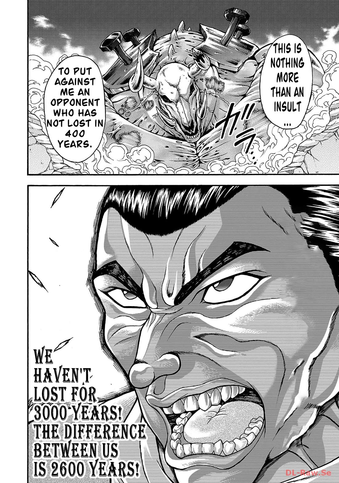 Baki Side Story - Retsu Kaioh Doesn't Mind Even if it's in another World Chapter 50 page 18 - Chapter 50: Undead Minotaur