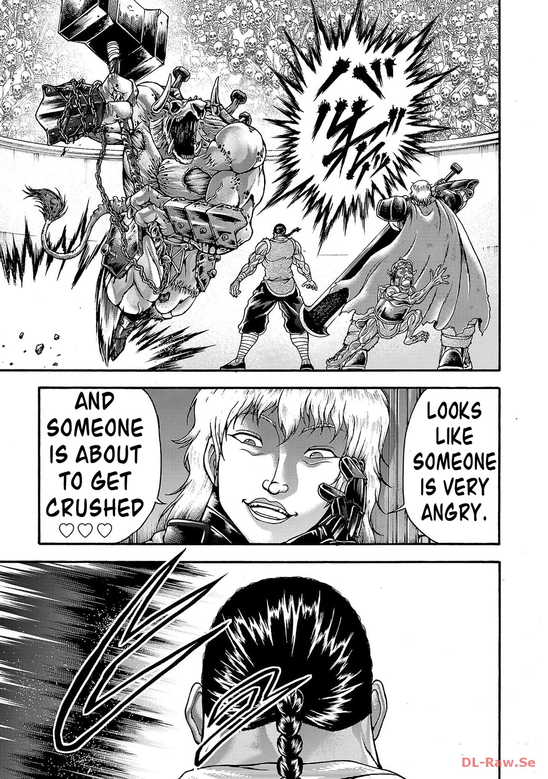 Baki Side Story - Retsu Kaioh Doesn't Mind Even if it's in another World Chapter 50 page 9 - Chapter 50: Undead Minotaur