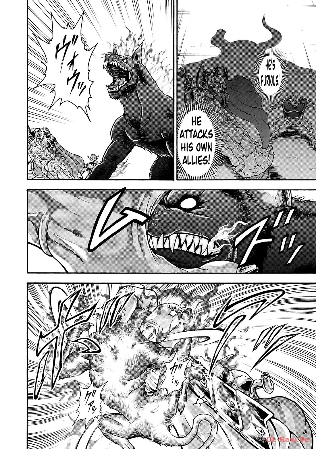 Baki Side Story - Retsu Kaioh Doesn't Mind Even if it's in another World Chapter 51 page 12 - Chapter 51: Wild Beast