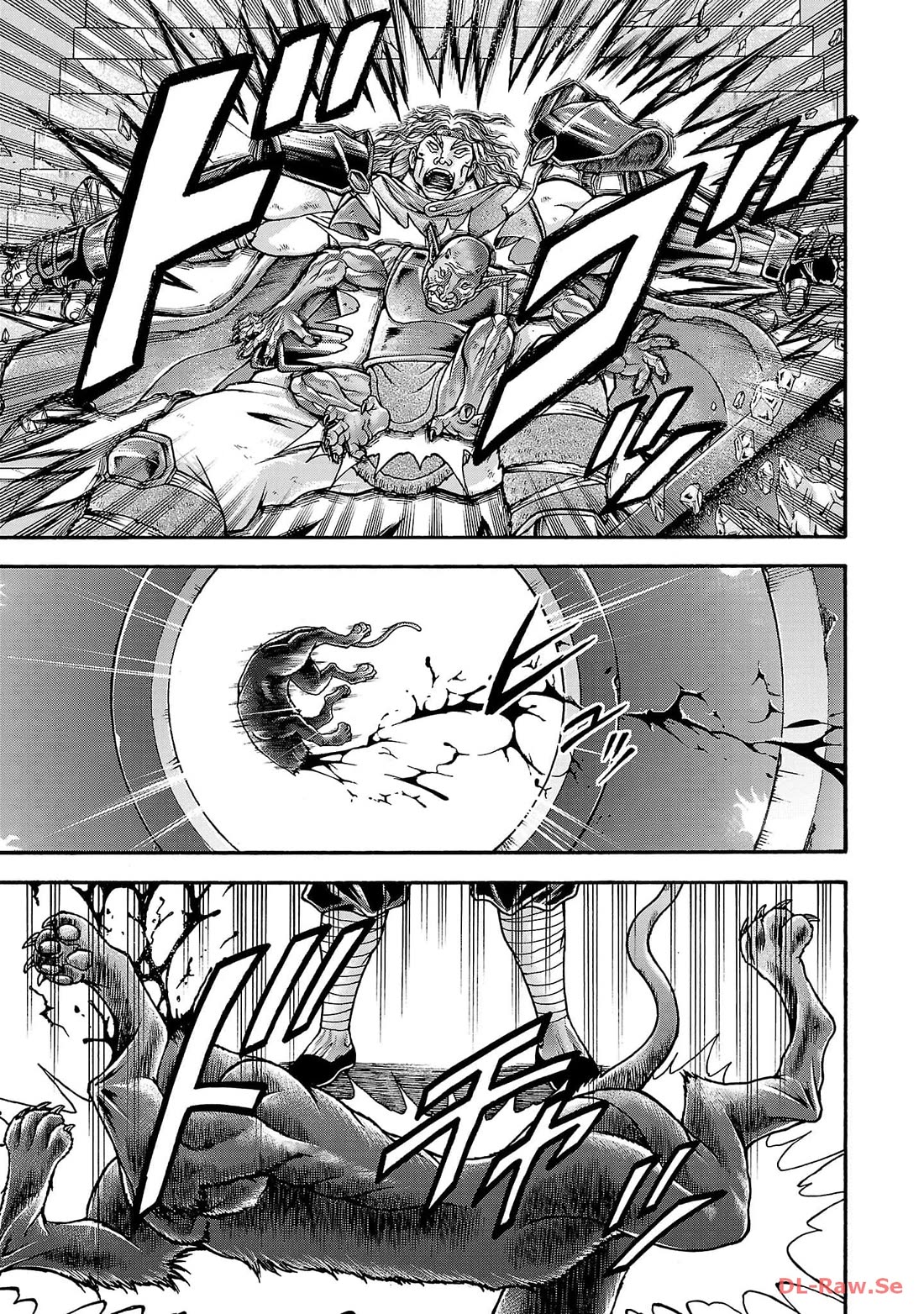 Baki Side Story - Retsu Kaioh Doesn't Mind Even if it's in another World Chapter 51 page 15 - Chapter 51: Wild Beast