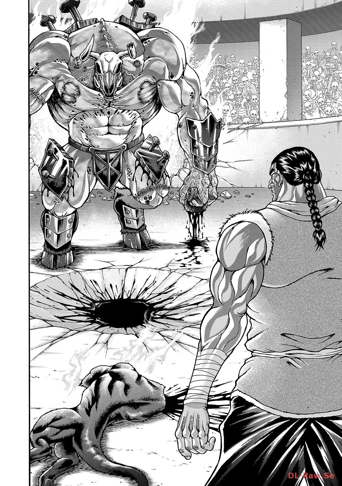 Baki Side Story - Retsu Kaioh Doesn't Mind Even if it's in another World Chapter 51 page 16 - Chapter 51: Wild Beast