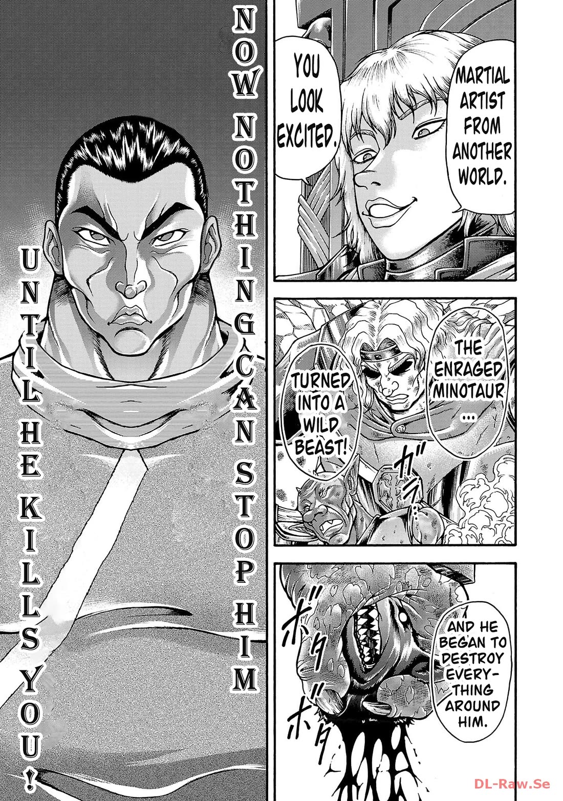 Baki Side Story - Retsu Kaioh Doesn't Mind Even if it's in another World Chapter 51 page 17 - Chapter 51: Wild Beast