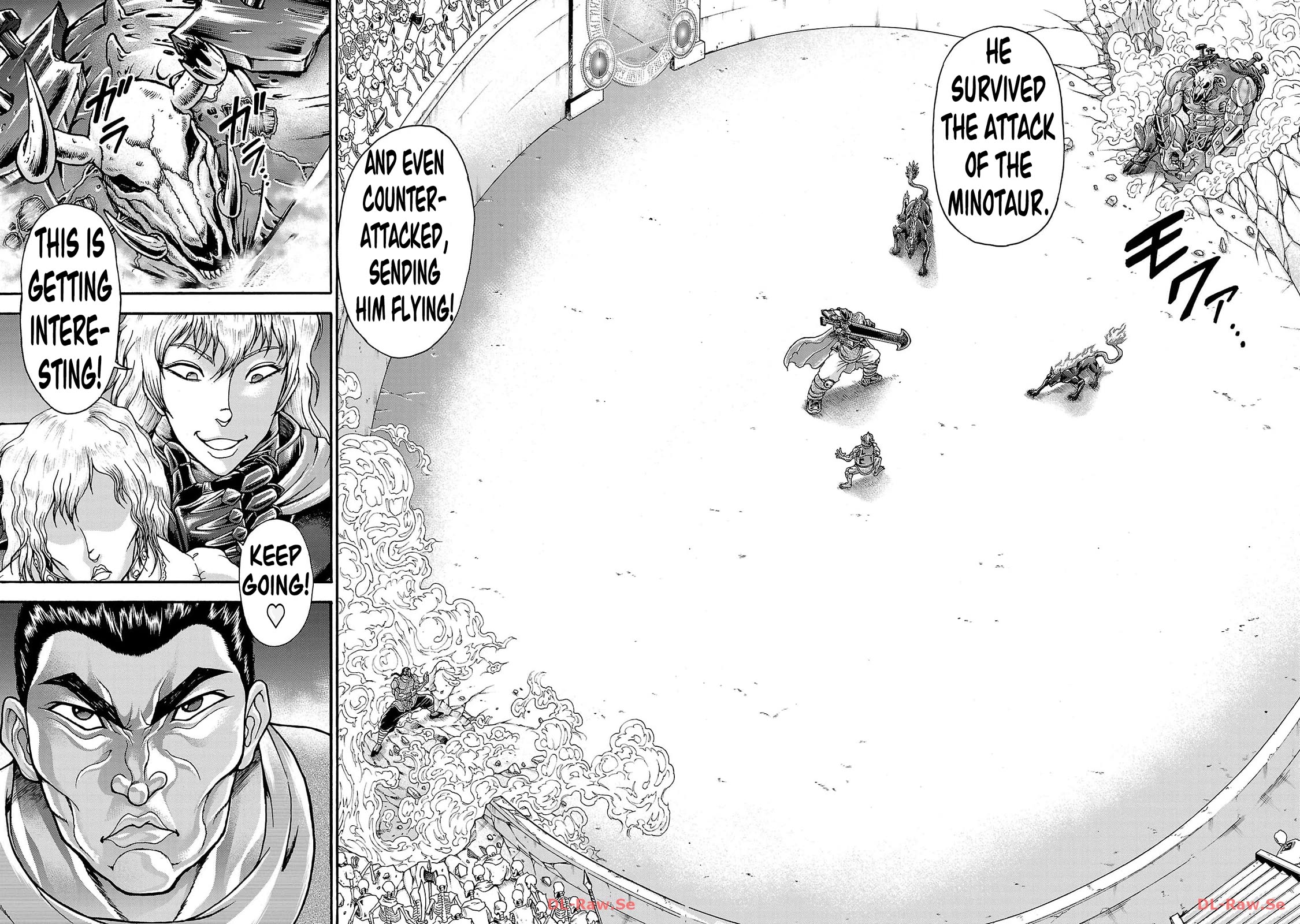 Baki Side Story - Retsu Kaioh Doesn't Mind Even if it's in another World Chapter 51 page 2 - Chapter 51: Wild Beast