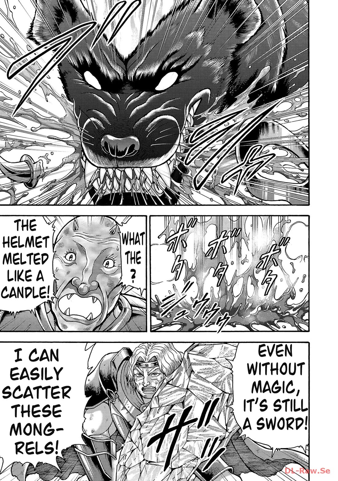 Baki Side Story - Retsu Kaioh Doesn't Mind Even if it's in another World Chapter 51 page 8 - Chapter 51: Wild Beast