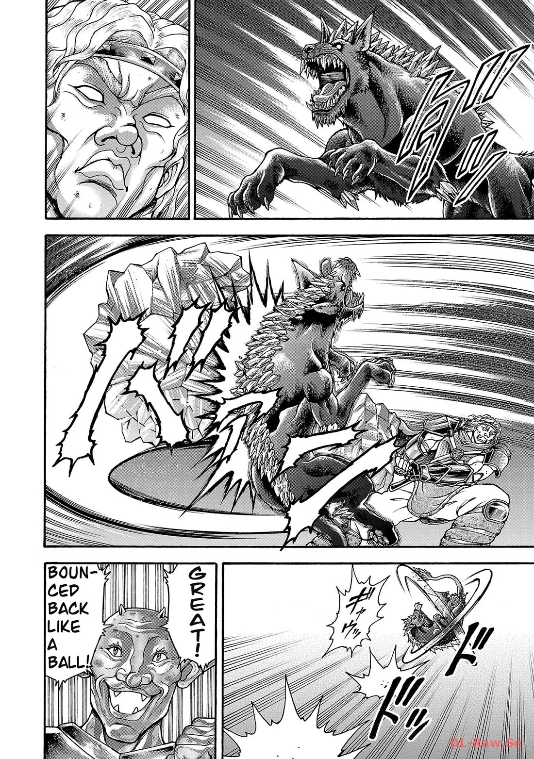 Baki Side Story - Retsu Kaioh Doesn't Mind Even if it's in another World Chapter 51 page 9 - Chapter 51: Wild Beast