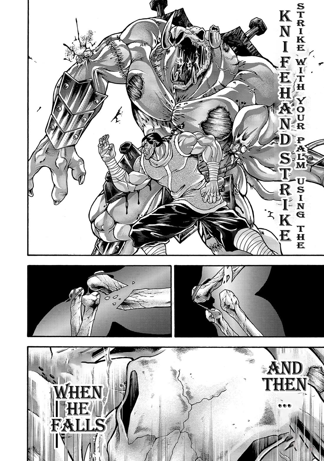 Baki Side Story - Retsu Kaioh Doesn't Mind Even if it's in another World Chapter 52 page 11 - Chapter 52: 100 years