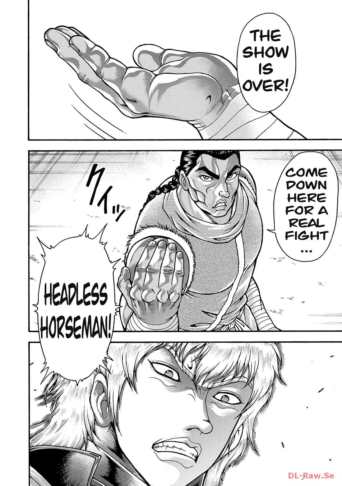 Baki Side Story - Retsu Kaioh Doesn't Mind Even if it's in another World Chapter 52 page 19 - Chapter 52: 100 years