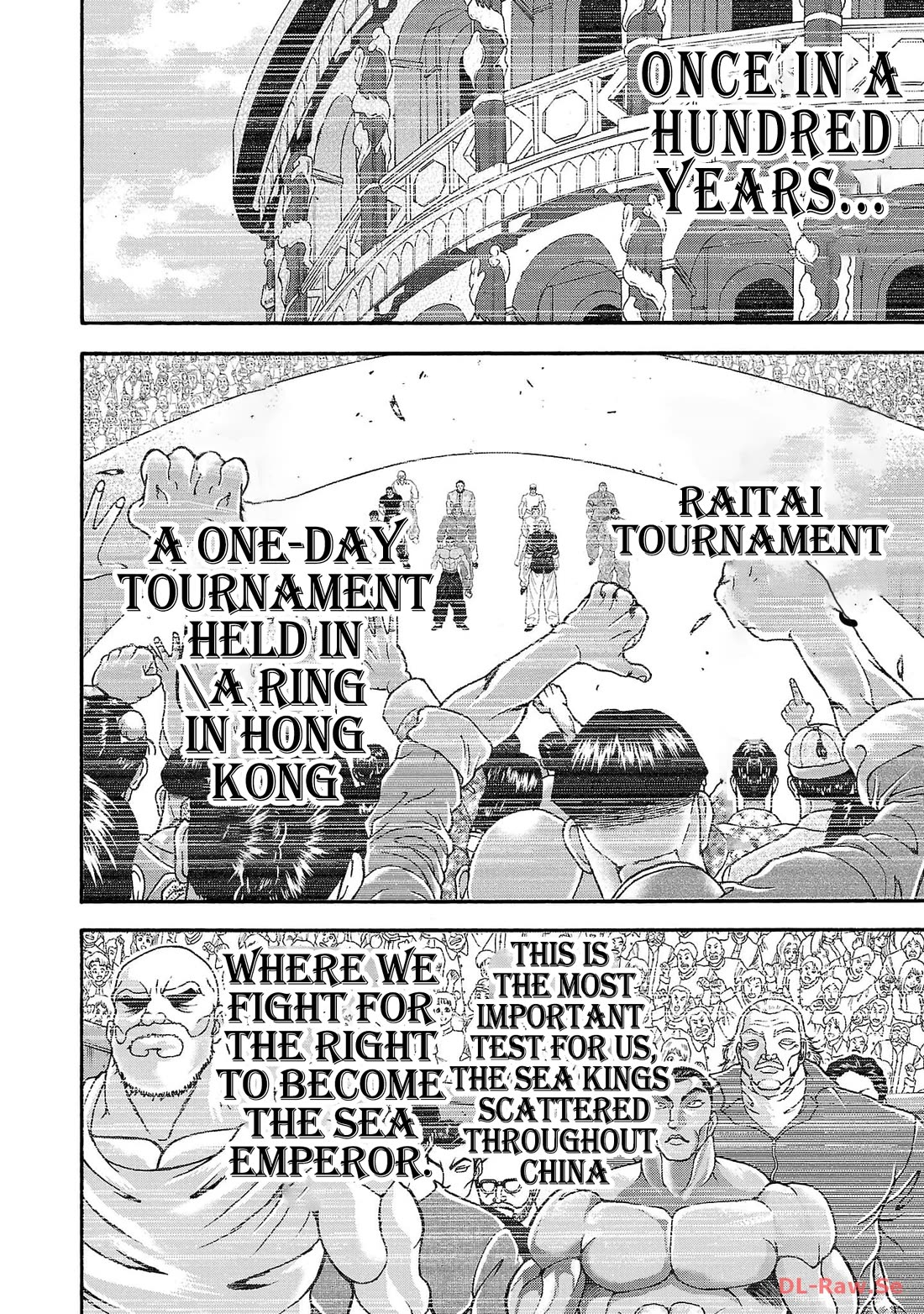 Baki Side Story - Retsu Kaioh Doesn't Mind Even if it's in another World Chapter 52 page 4 - Chapter 52: 100 years