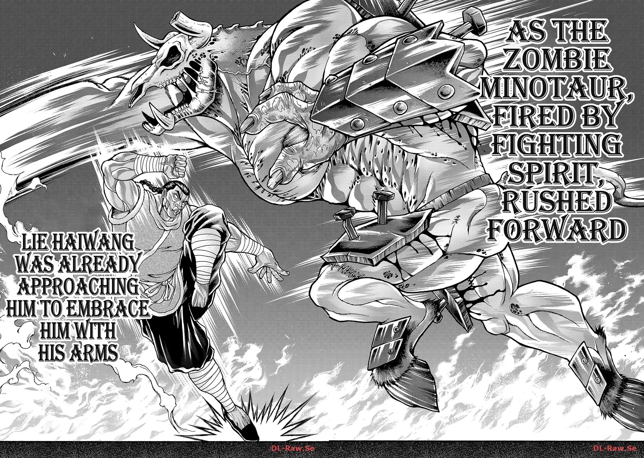 Baki Side Story - Retsu Kaioh Doesn't Mind Even if it's in another World Chapter 52 page 8 - Chapter 52: 100 years