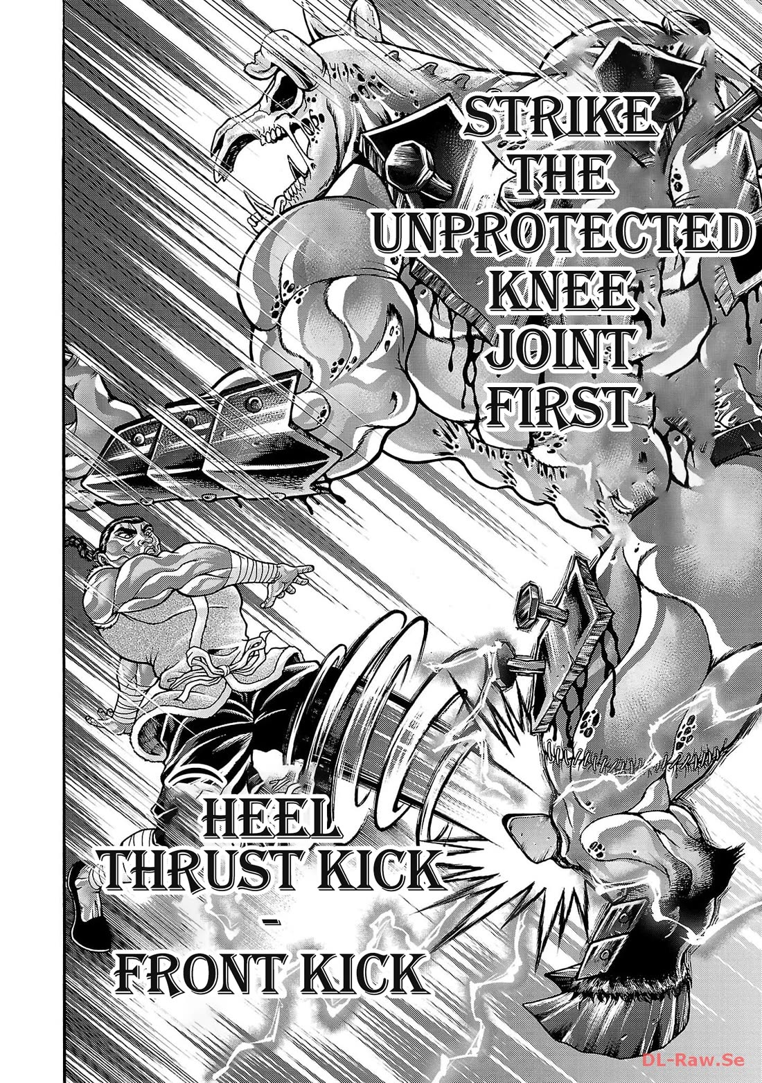 Baki Side Story - Retsu Kaioh Doesn't Mind Even if it's in another World Chapter 52 page 9 - Chapter 52: 100 years