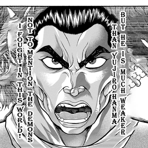 Baki Side Story - Retsu Kaioh Doesn't Mind Even if it's in another World Chapter 52: 100 years cover