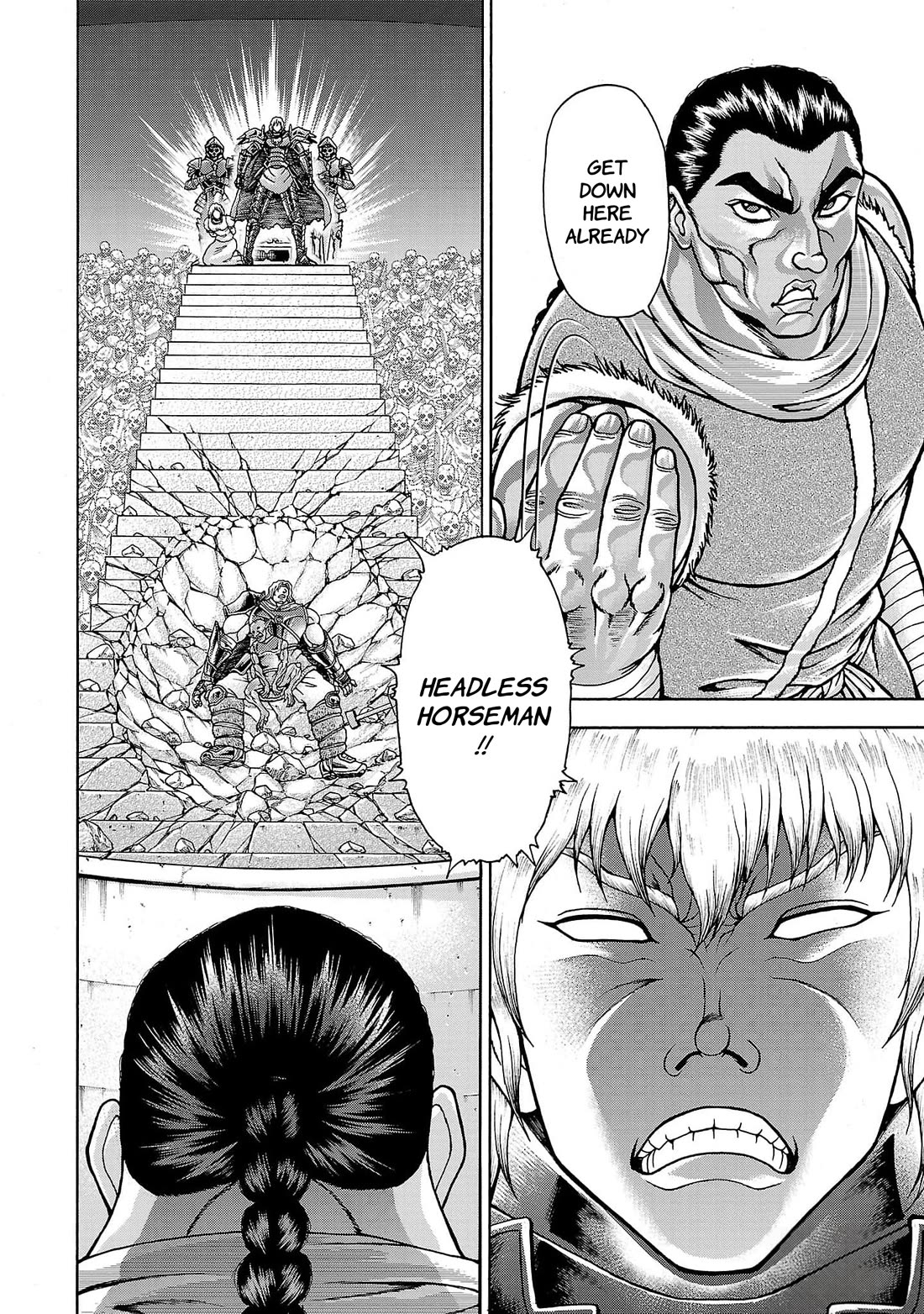Baki Side Story - Retsu Kaioh Doesn't Mind Even if it's in another World Chapter 53 page 2 - Chapter 53: Melodrama