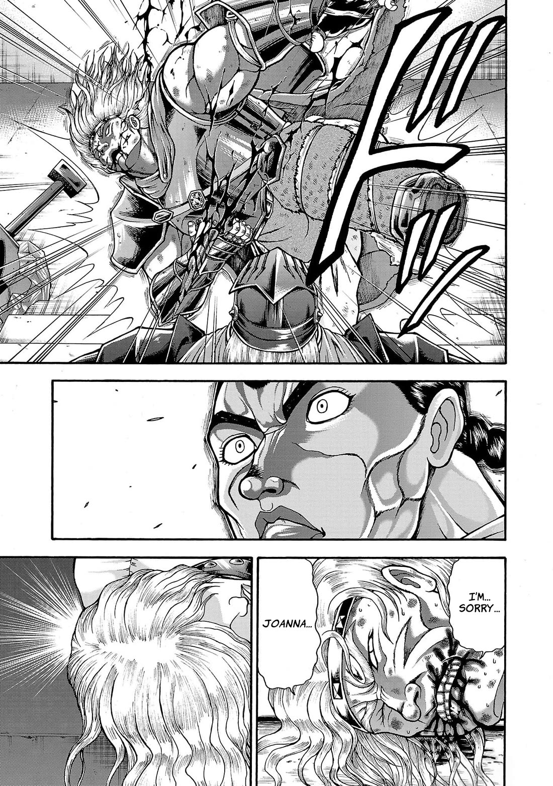 Baki Side Story - Retsu Kaioh Doesn't Mind Even if it's in another World Chapter 53 page 9 - Chapter 53: Melodrama