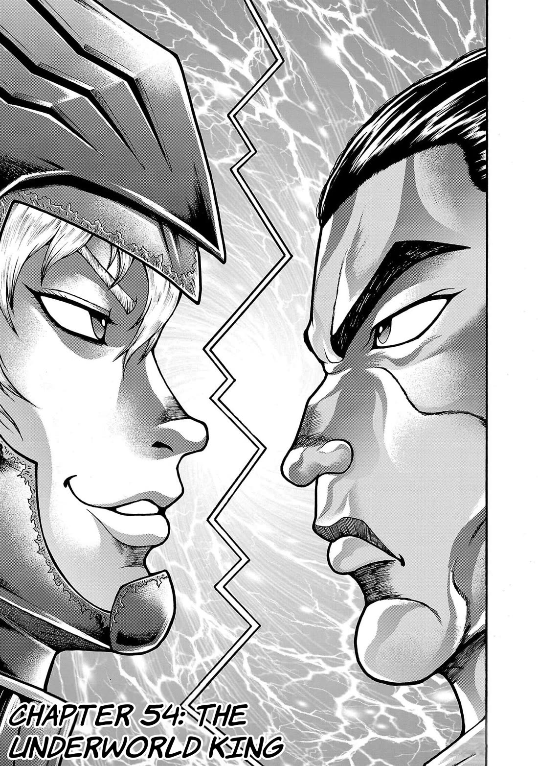 Baki Side Story - Retsu Kaioh Doesn't Mind Even if it's in another World Chapter 54 page 1 - Chapter 54: Underworld King