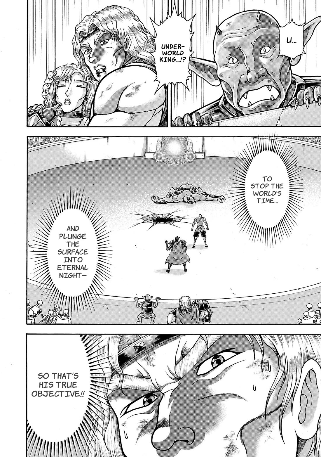 Baki Side Story - Retsu Kaioh Doesn't Mind Even if it's in another World Chapter 54 page 10 - Chapter 54: Underworld King