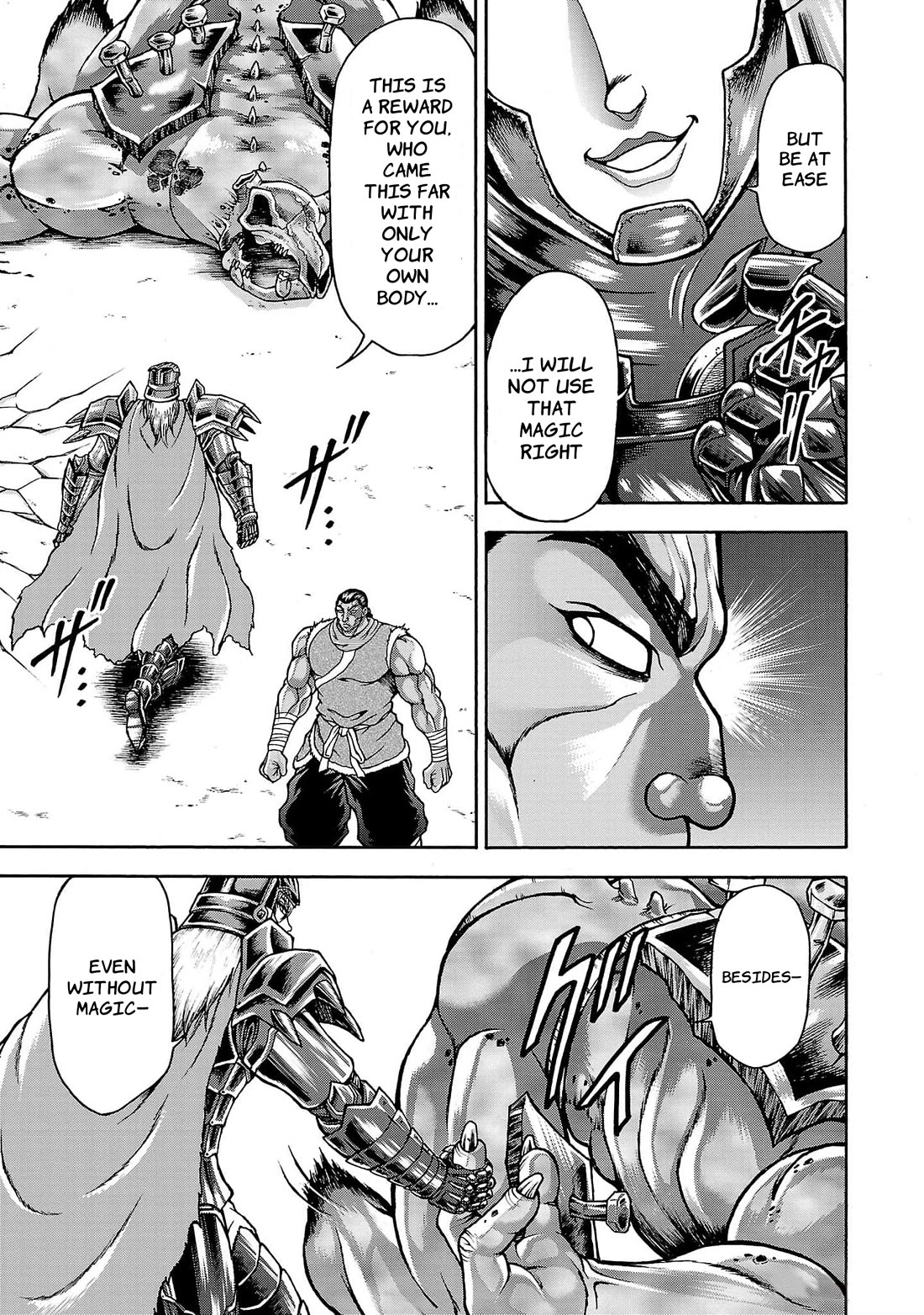 Baki Side Story - Retsu Kaioh Doesn't Mind Even if it's in another World Chapter 54 page 11 - Chapter 54: Underworld King